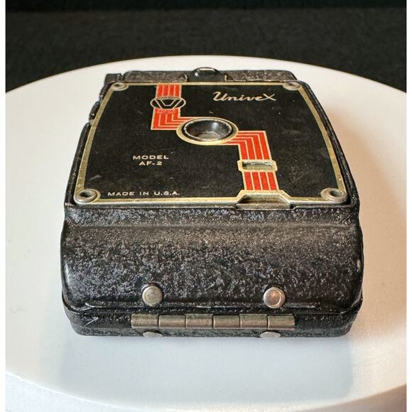 Vintage Univex model AF-2 miniature film CAMERA not working FOR DISPLAY - Picture 3 of 8